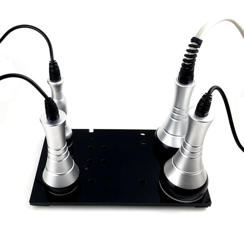 4 Cavitation Probes on Black Base Stand