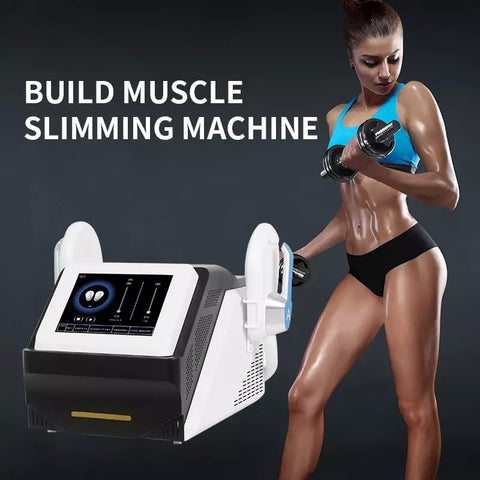 Build Muscle Slimming Machine, EMSlim Body Sculpting Machine with 2 Handles