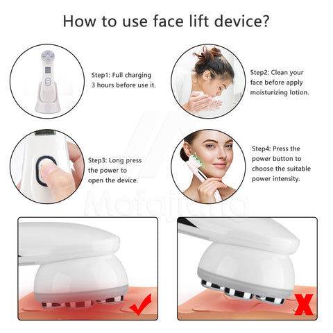 How to Use Your Face Lift Device Skin Tightening Machine