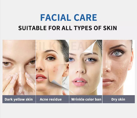 Facial Care Suitable for DifferSkin Concerns of Yellow Skin, Acne, Dry Skin, Wrinkles