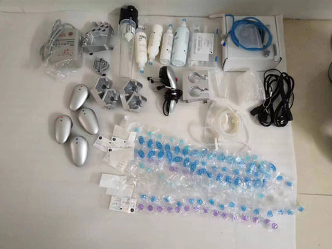 Accessories, handles, tips of professional hydrafacial machine
