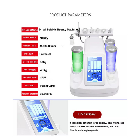 Hydrafacial Machine Parameters