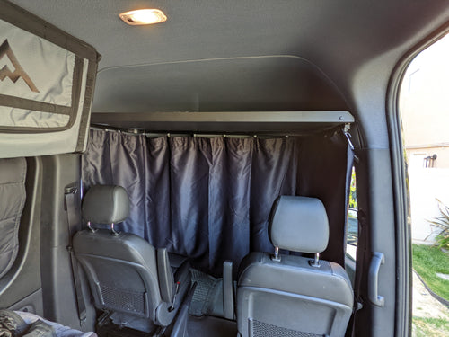 Stealth Blackout Curtain - BLACK – Van Wife Components