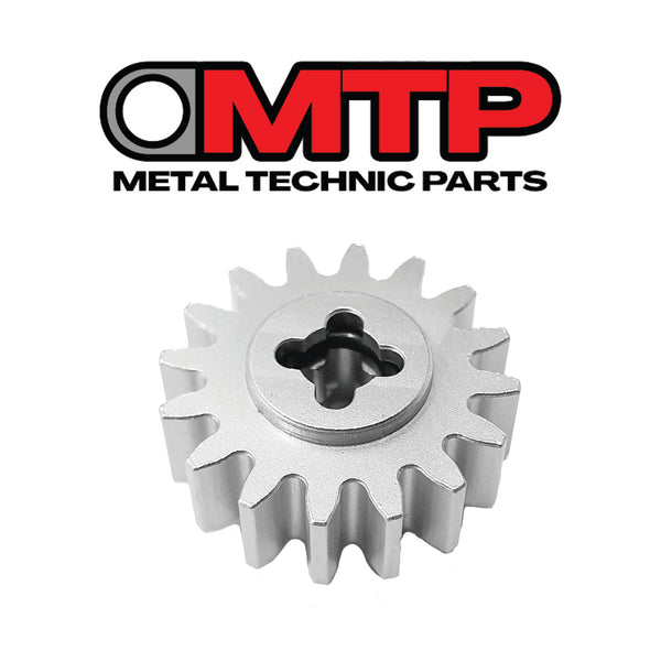 Metal 8T Tooth gear compatible with Lego Technic V2 like 3647