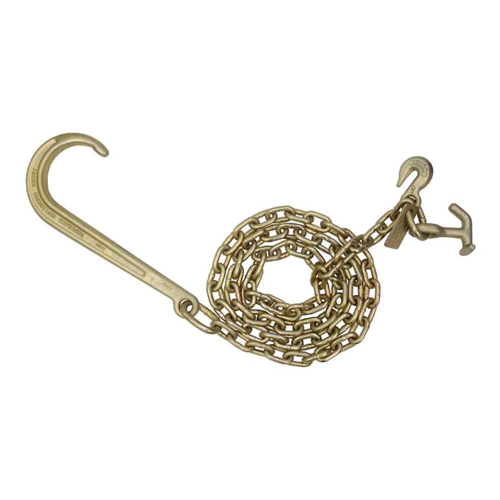 2pc 5/16 Clevis Slip Chain Hook