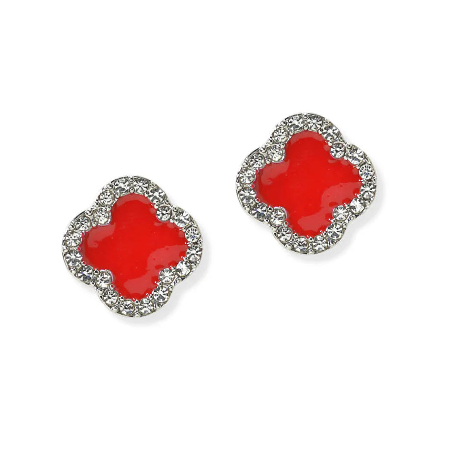 Twinkle Clover Studs