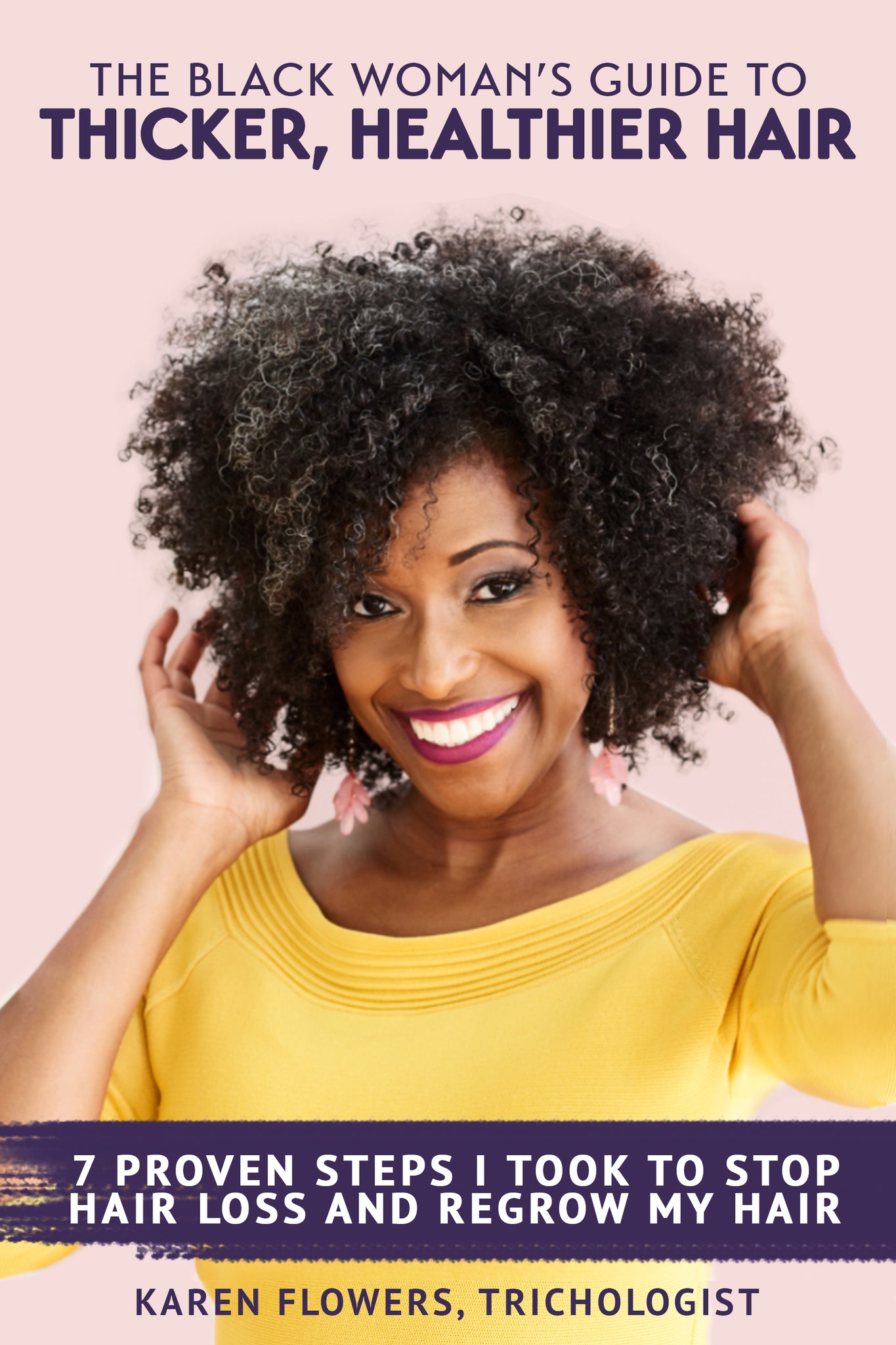 The Black Womans Guide To Thicker Healthier Hair E Book – Curl House