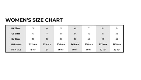 Duca del Cosma Golf Shoes Size Chart