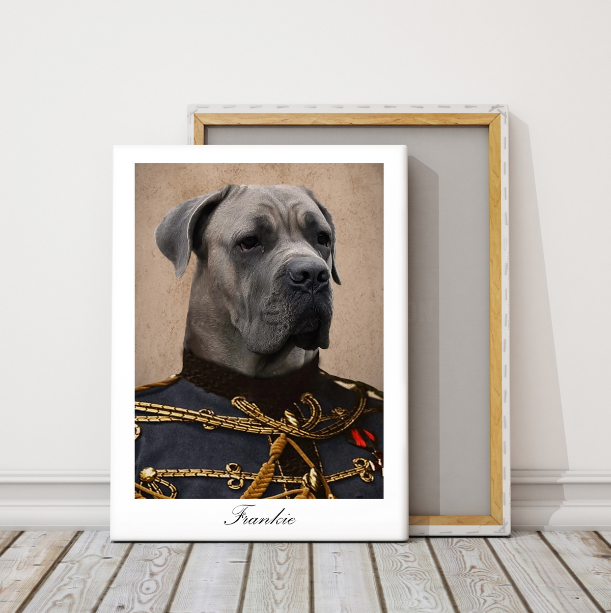 Custom Pet Art Framed Print - Pet Portrait – Pop Your Pup!™