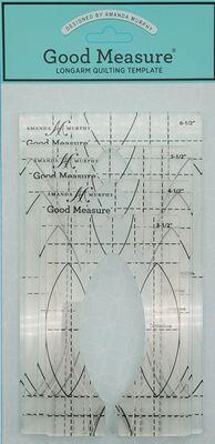 Good Measure Every Oval Quilting Ruler Template Set for Longarm