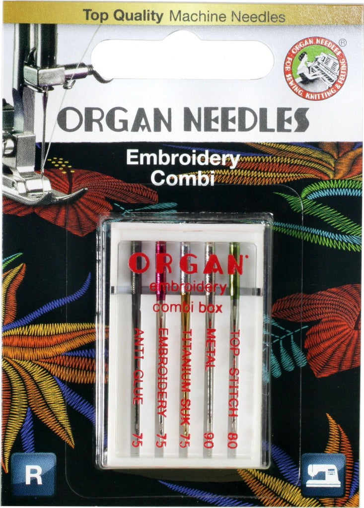 Organ - Anti-Glue Size 75/11 Needles – Merrily We Quilt Along