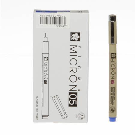 Pigma Micron Pen - 05 - .45mm - Black - 084511306448