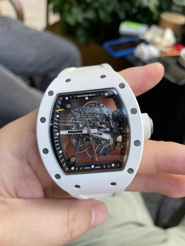 Closeup of Richard Mille watch