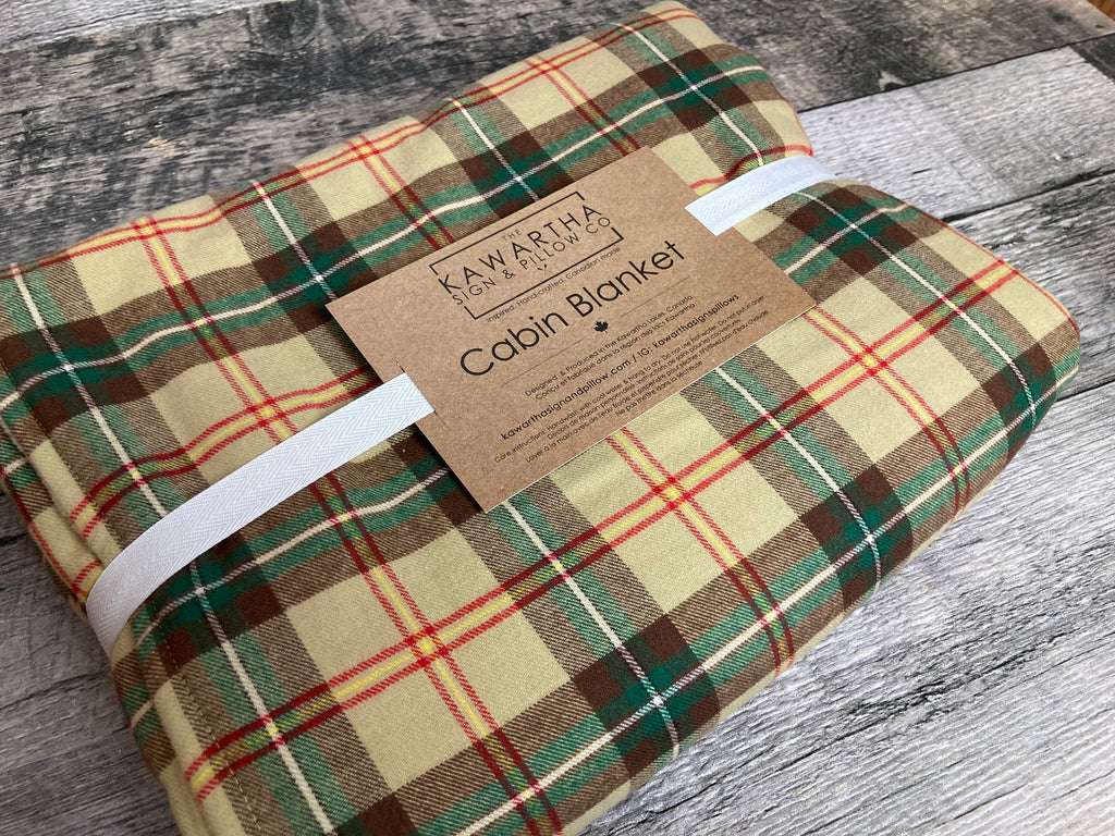 Royal Stewart Tartan Cabin Blanket – Kawartha Sign & Pillow Co