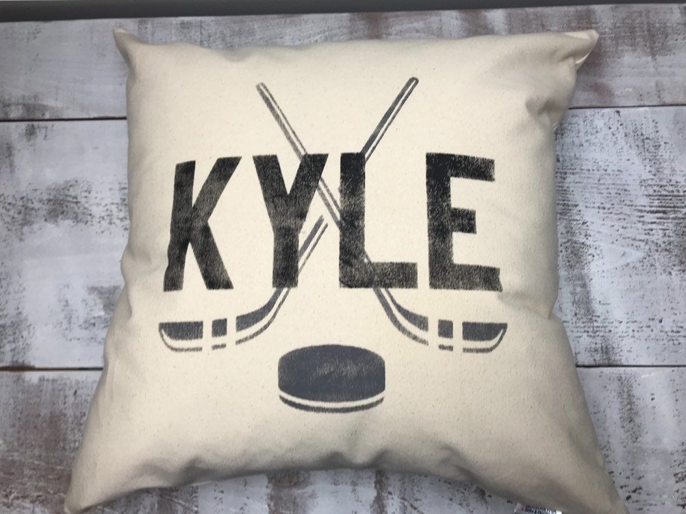 North Dakota Hockey Face Pillow - Custom Picture Pillow