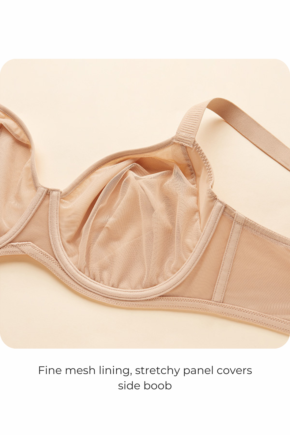 Understance Sidney FlexWire Molded Unpadded Demi Bra - #color_taupe-grey