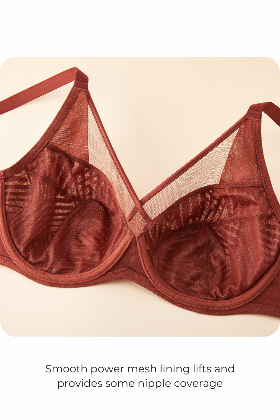 My Fit Lace Contour Plunge Bra (Jester Red) – Not Just Bras