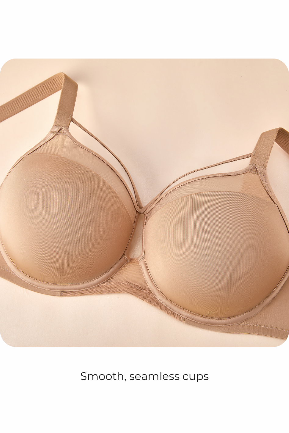 Peek-Proof FlexWire Contour Plunge Bra, C-H Cup - Understance