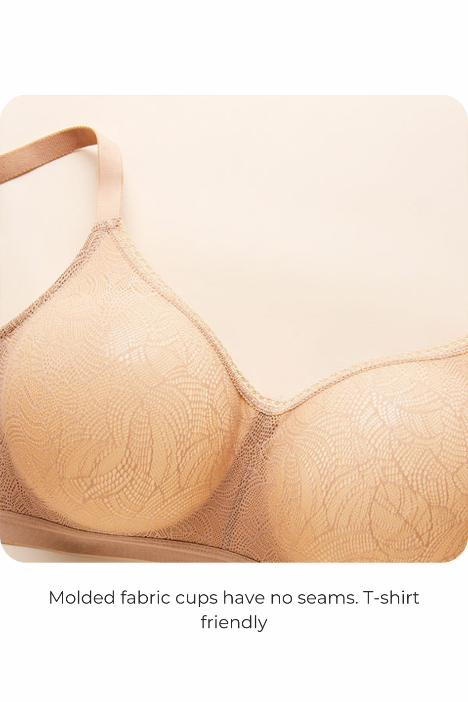 Understance Cate Wireless Soft Cup Bra Product Only #color_mocha