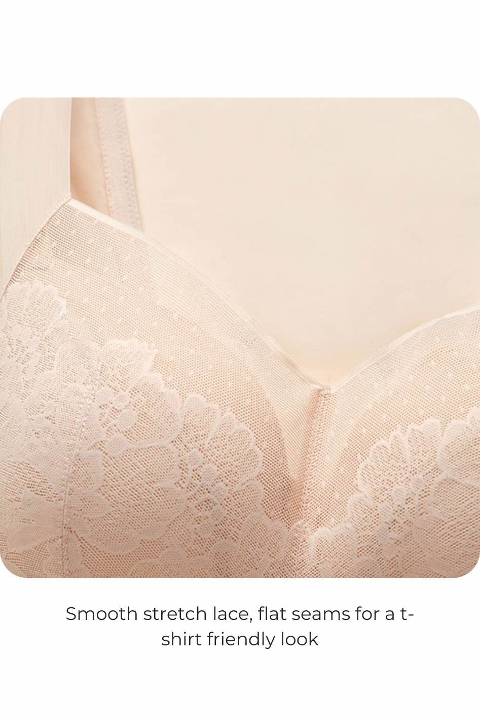 Soma Smooth Perfect Coverage Bra French Mauve