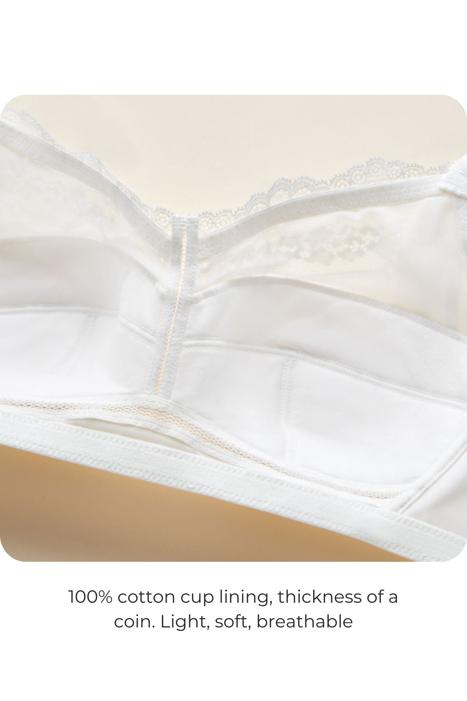 VTG QT Intimates Ultra Comfort Nursing Bra White 34C Wireless Drop Cup Easy  Open - Helia Beer Co