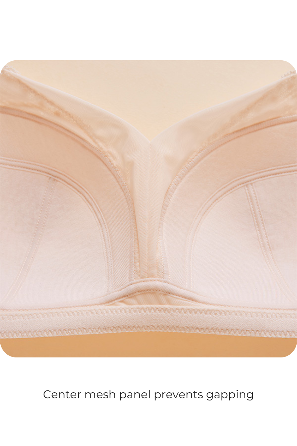 Understance Leanne Wireless Cotton Cup Demi Bra - #color_sakura