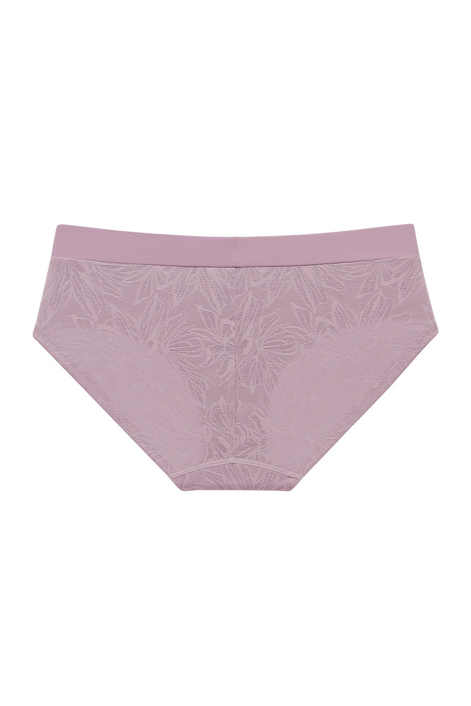 Understance Harper Smooth Lace Mid-Rise Bikini (Eco) - #color_elderberry