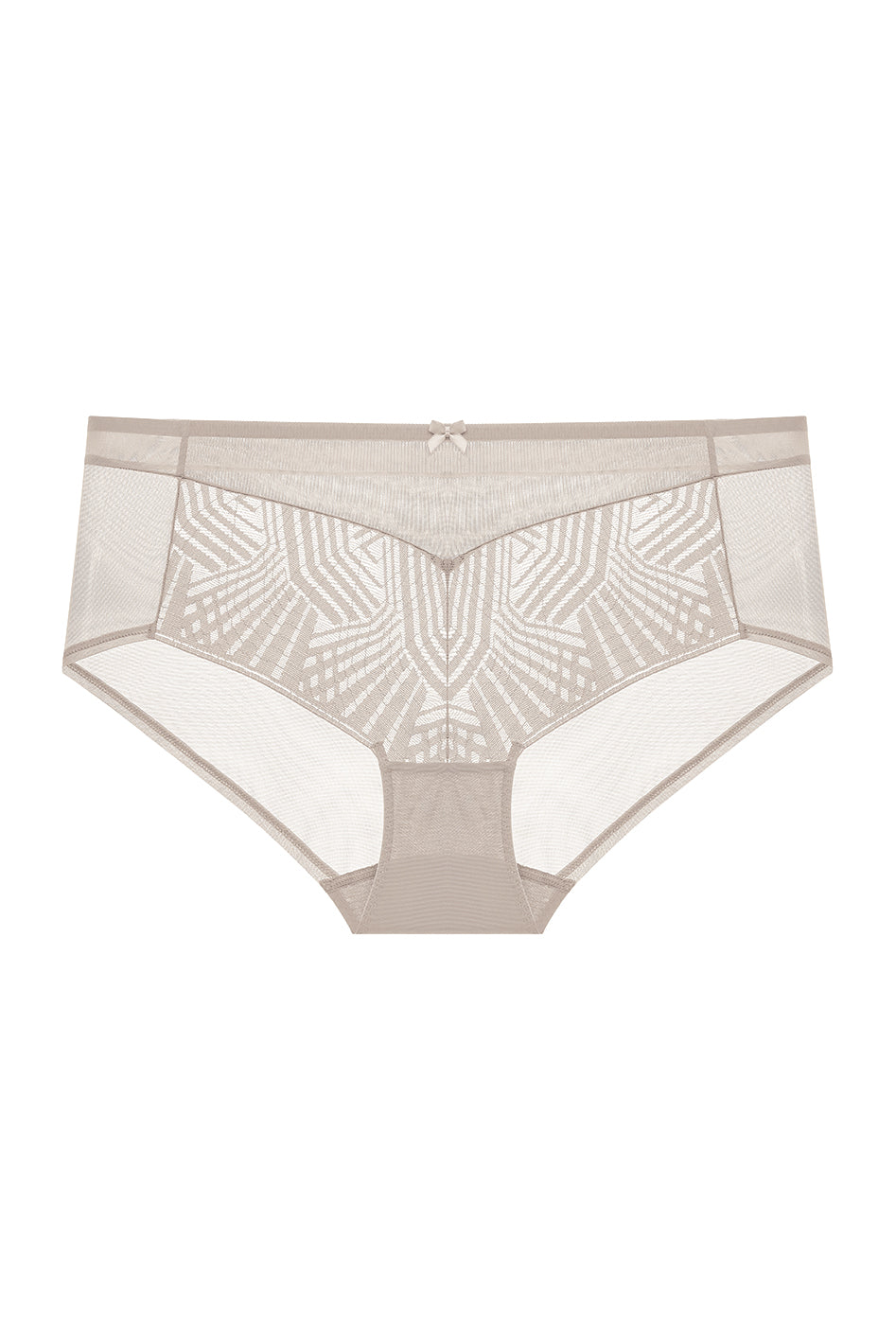 Understance Geo Lace Mid-High Rise Bikini - #color_light-taupe