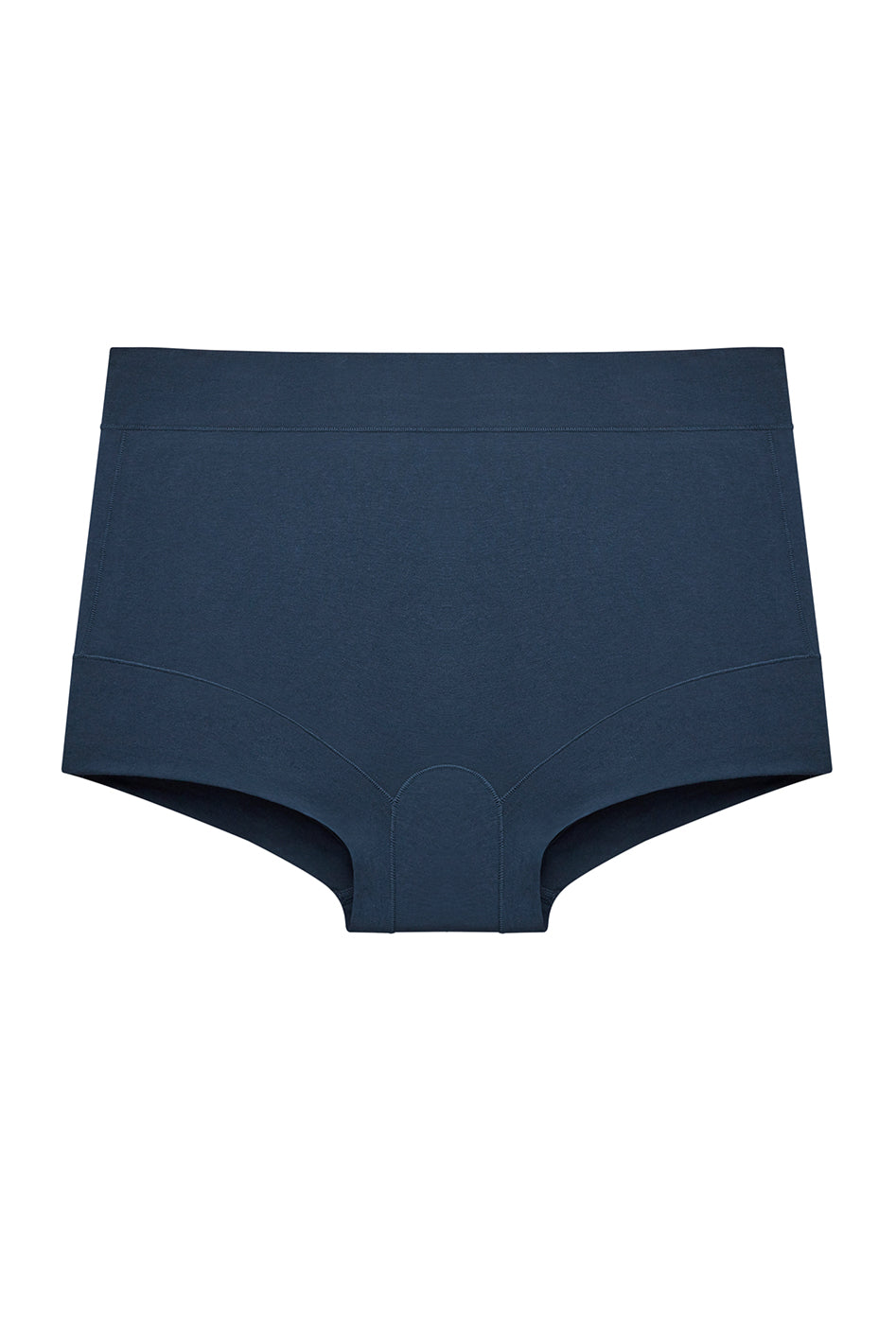 Understance Pima Cotton Mid-Rise Boyshorts - #color_misty-navy