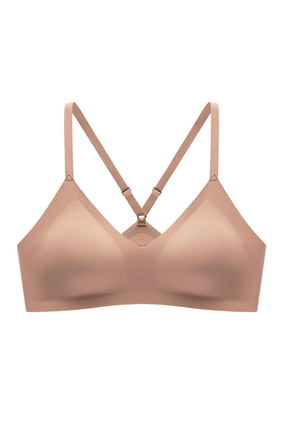 Understance Light 'n Free Wireless Racerback Pull-Over Bra - #color_latte