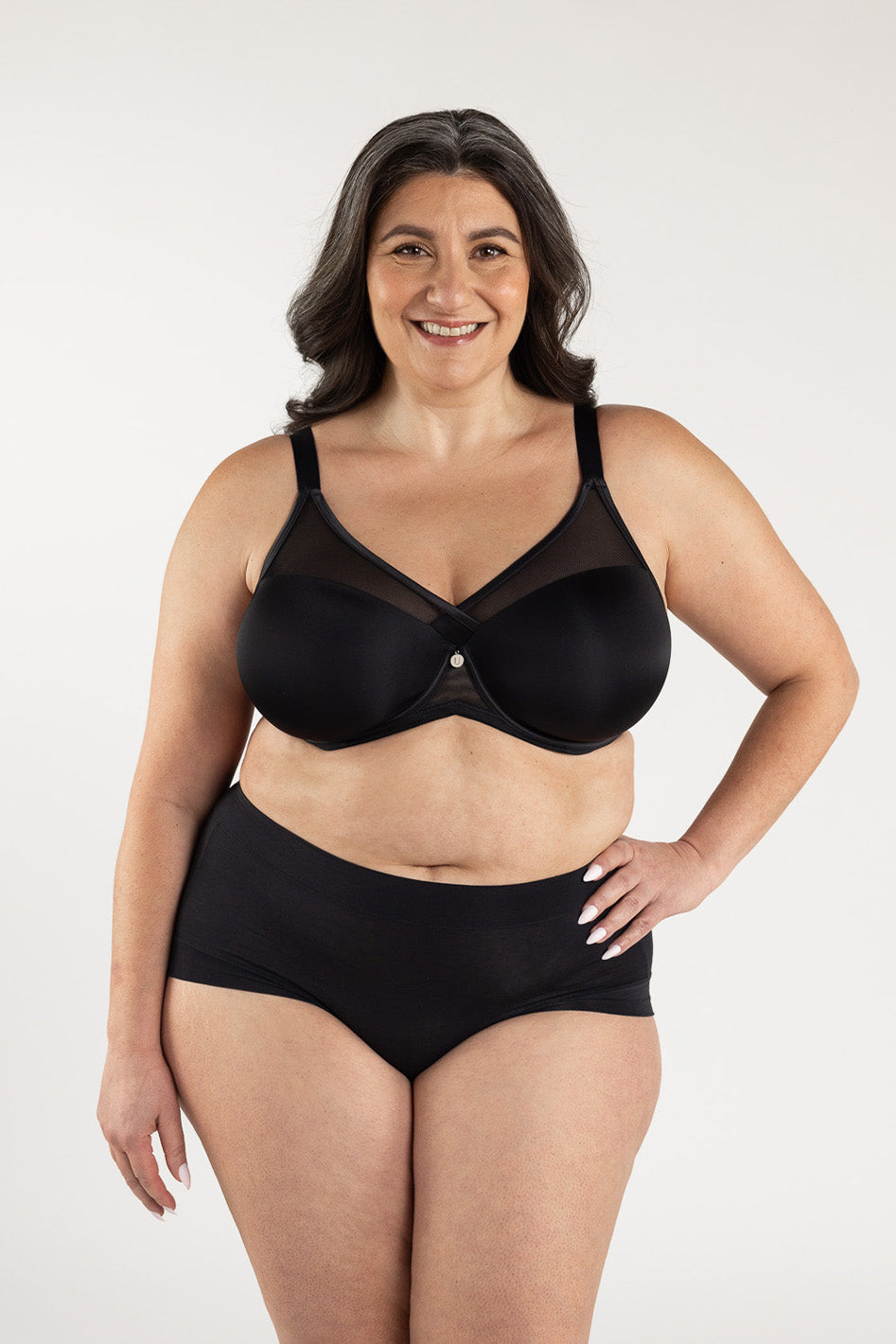 Peek-Proof FlexWire Contour Plunge Bra, C-H Cup - Understance