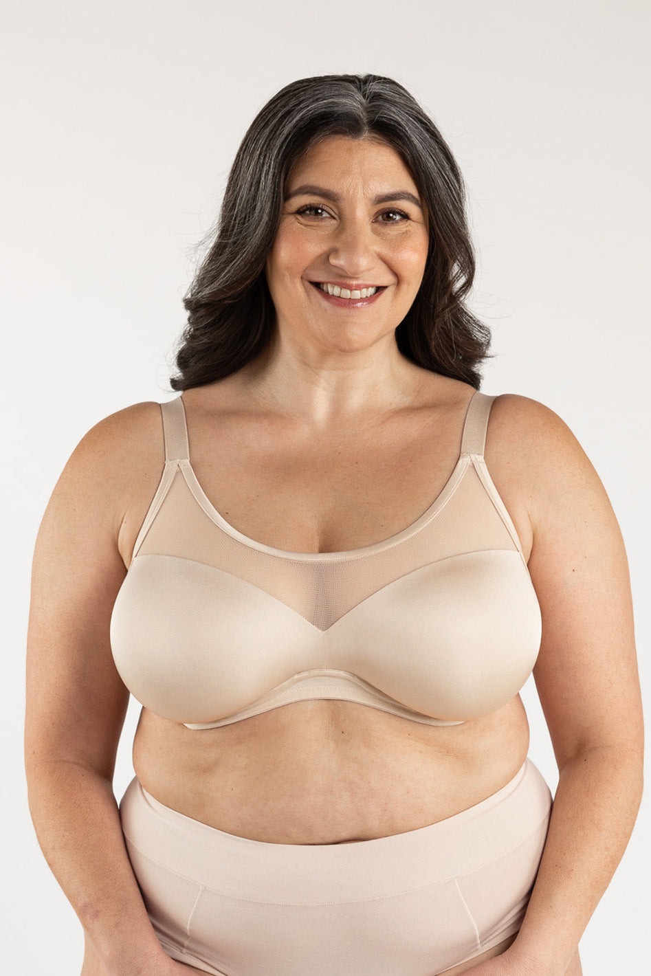 Thin Full Cup Plus Size Bras 52 50 48 46 44 C D DD E Large Cup Bra