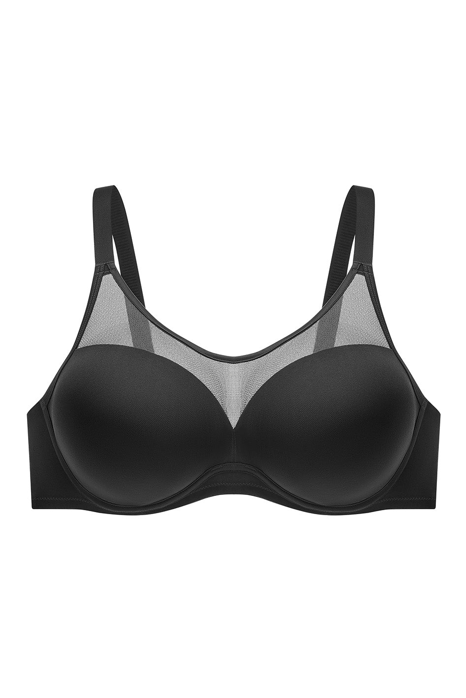 BARELY BREEZIES Seamless Full Coverage Teardrop Underwire Bra A211857 – ASA  College: Florida