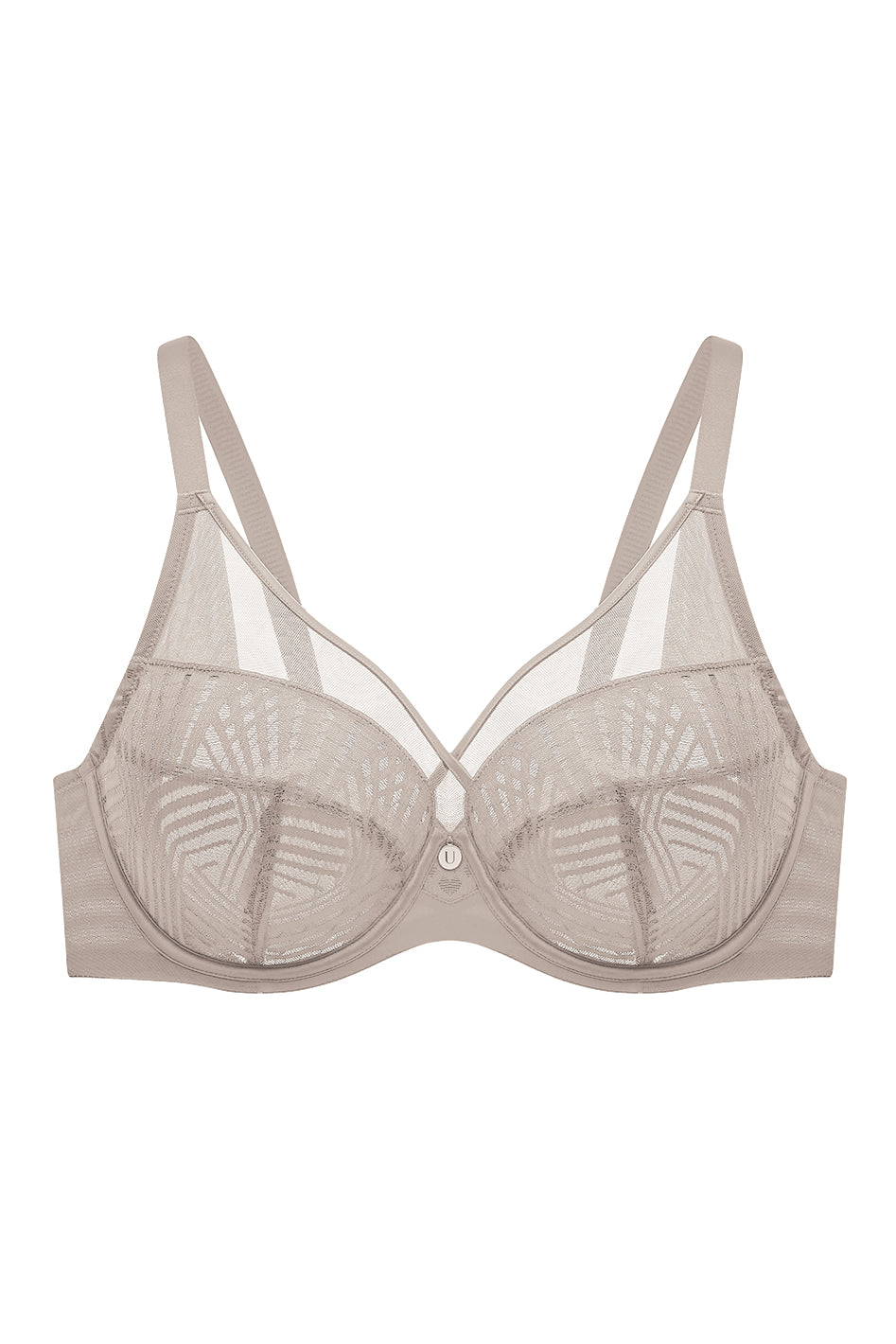 Amber Smooth Lace Wireless Soft Cup Pullover Bra, C-J Cup