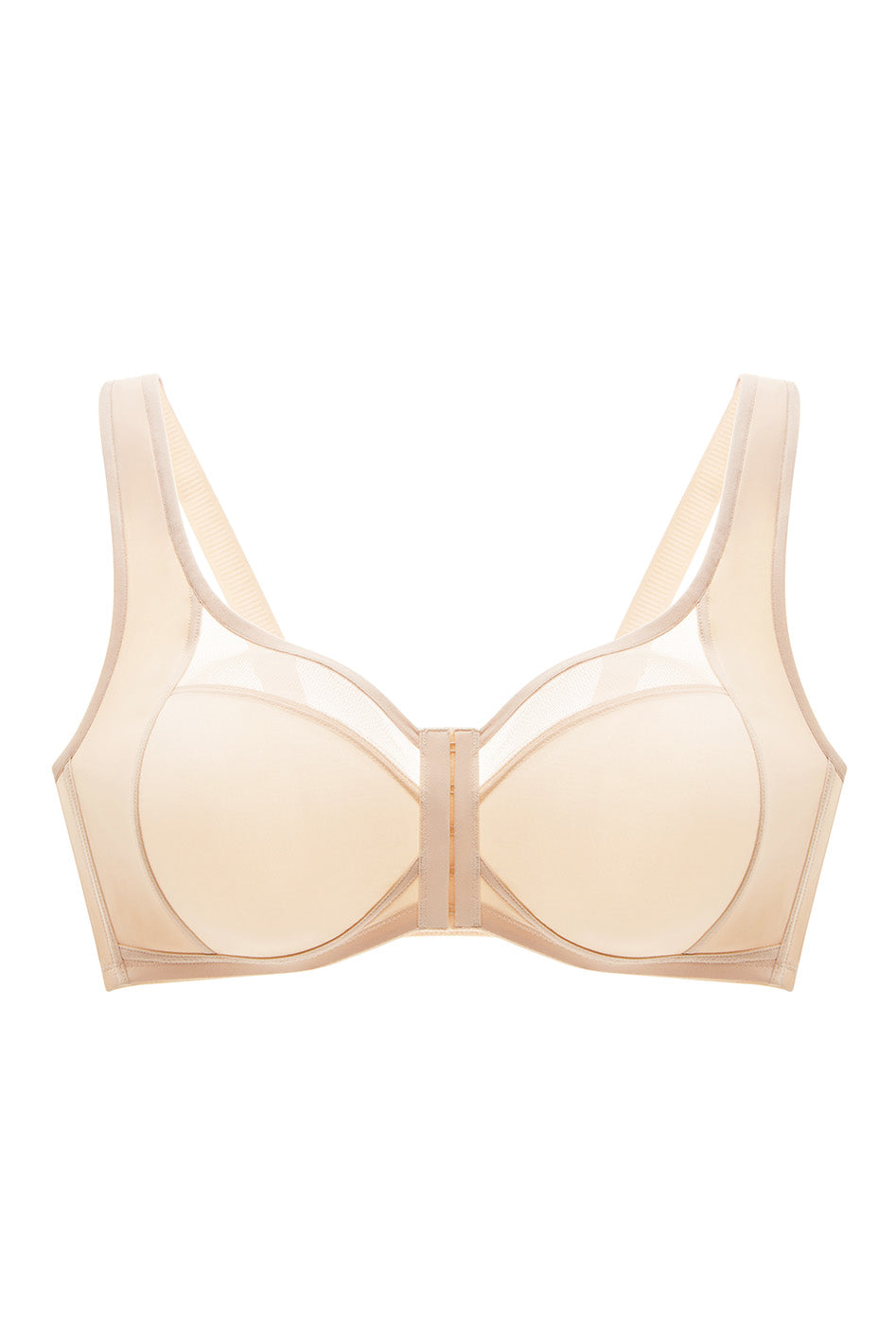 Adina Front-Close Wireless Unpadded Bra, C-H Cup - Understance