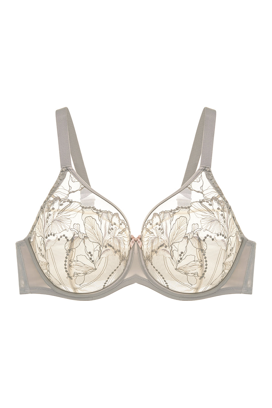 Understance Anya FlexWire Unpadded Full Coverage Bra - #color_light-grey