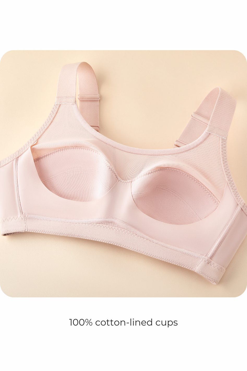 Understance Ginger Wireless Smooth Lace Full Coverage Bra - #color_dark-rose