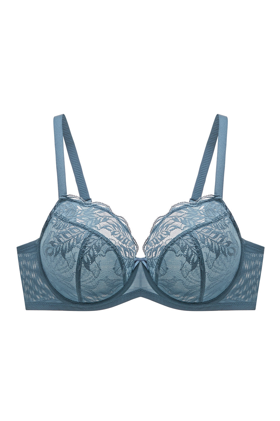 Understance Yara FlexWire Unpadded Demi Lift Bra - #color_foggy-blue