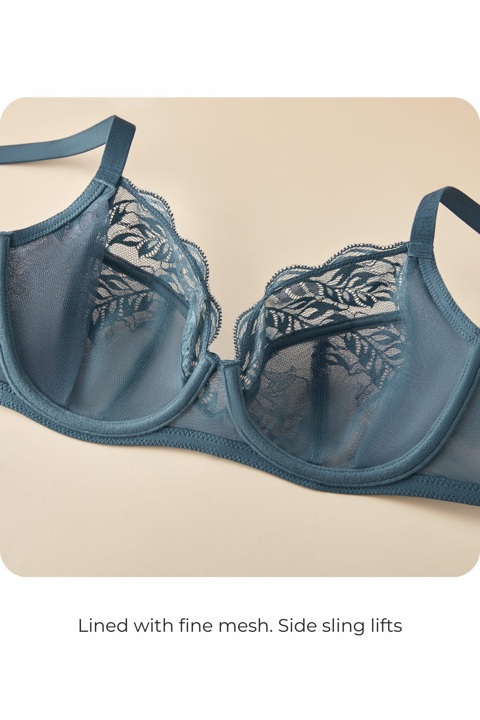 Understance Chelsea FlexWire Unpadded Demi Bra - #color_berry