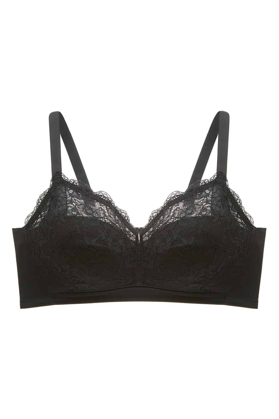 Understance Amber Smooth Lace Wireless Soft Cup Pullover Bra, C-J