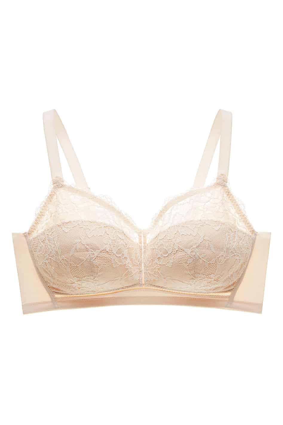 Eva Smooth Lace Wireless Soft Cup Tank Bra, C-DDD Cup - Understance