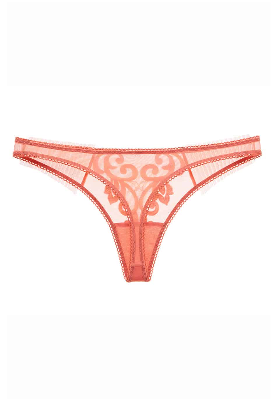 Valentine's Day Frill Thong - minicami