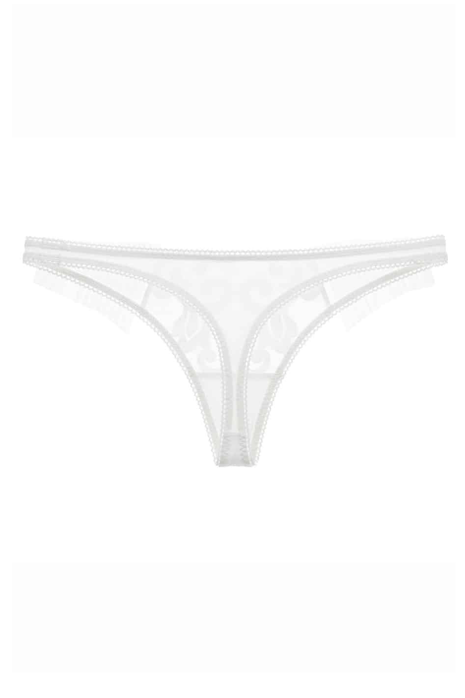 Midsummer Frill Thong #color_white