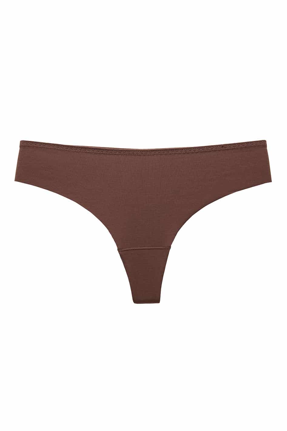 Understance Soft Touch Seamless Thong #color_mocha