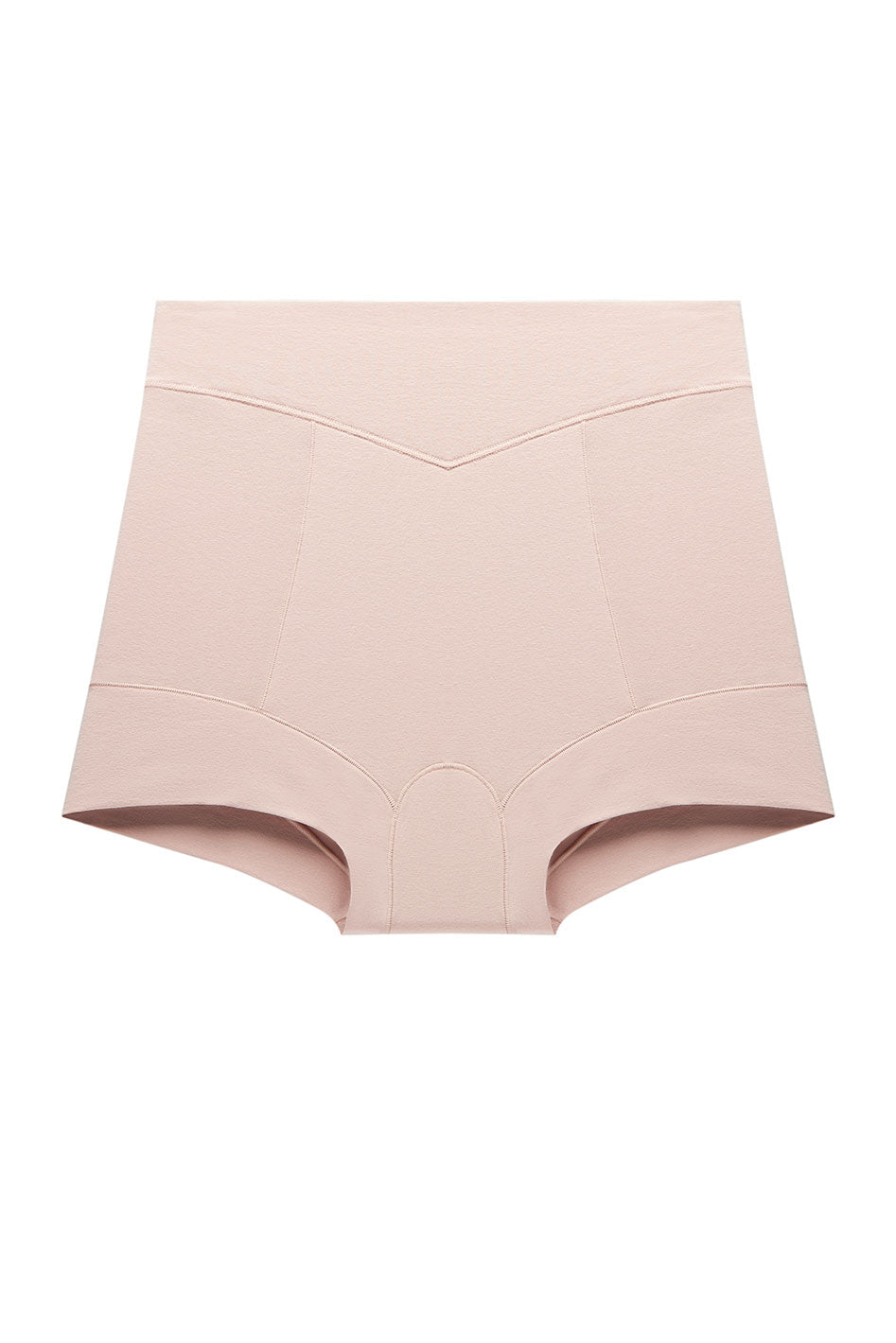 Logo Cotton High-Waist Boyshort Panty