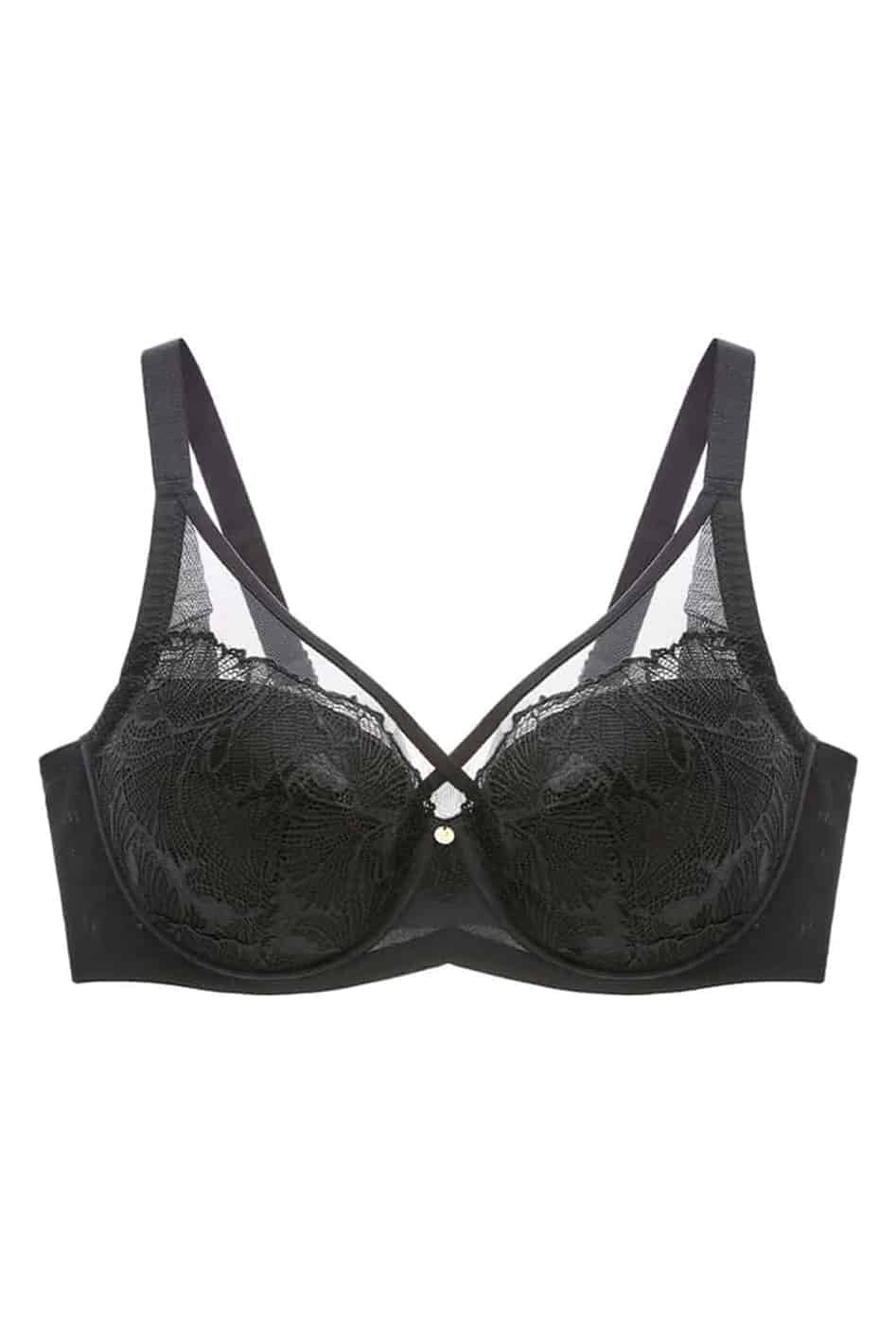 Buy Victoria's Secret Black Ivy Green Lace Lightly Lined Demi Bra from Next  Malta