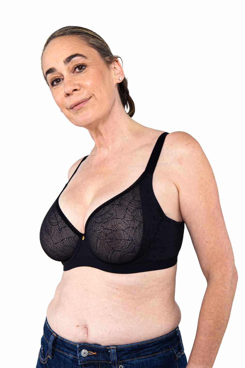 Zoe FlexWire Sheer Lift Bra, D-G Cup - Understance