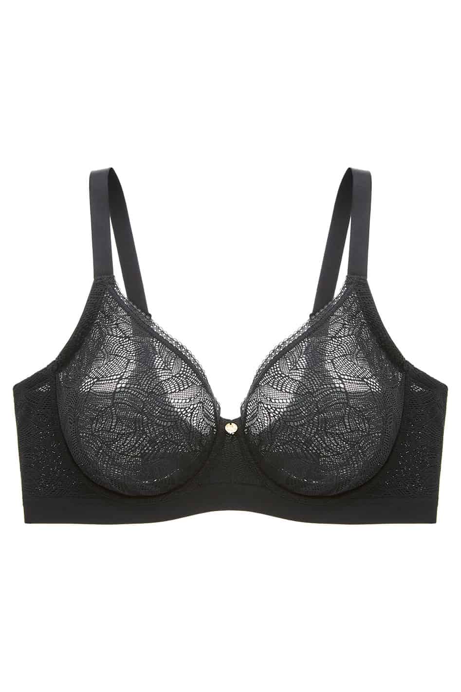 Harper Smooth Lace FlexWire Strappy Soft Cup Bra, D-H Cup
