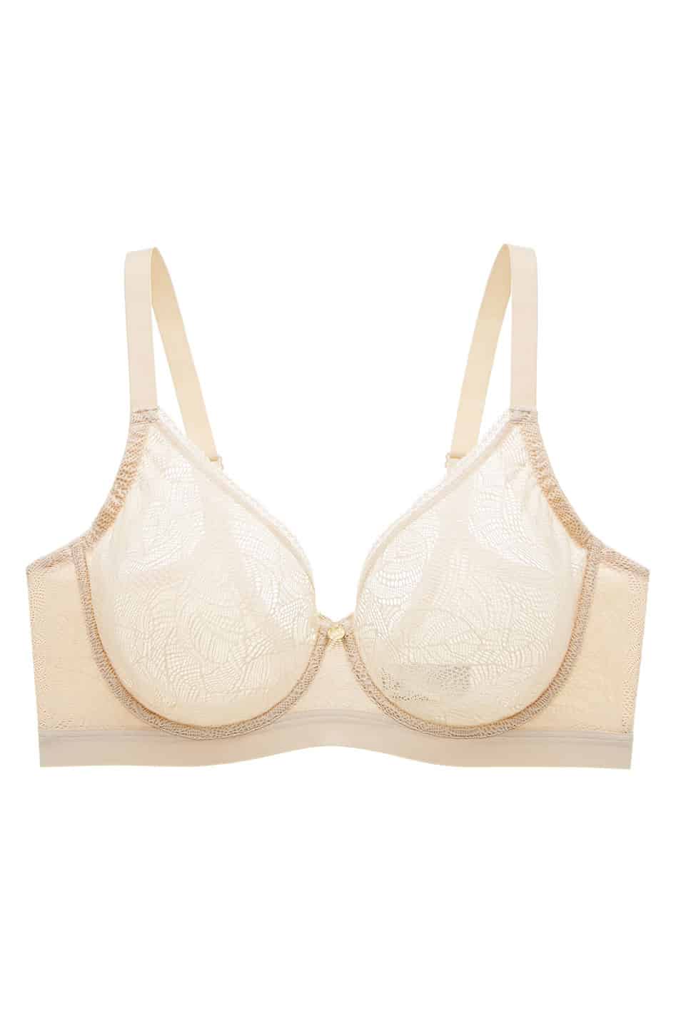 Zoe FlexWire Sheer Lift Bra, D-G Cup - Understance