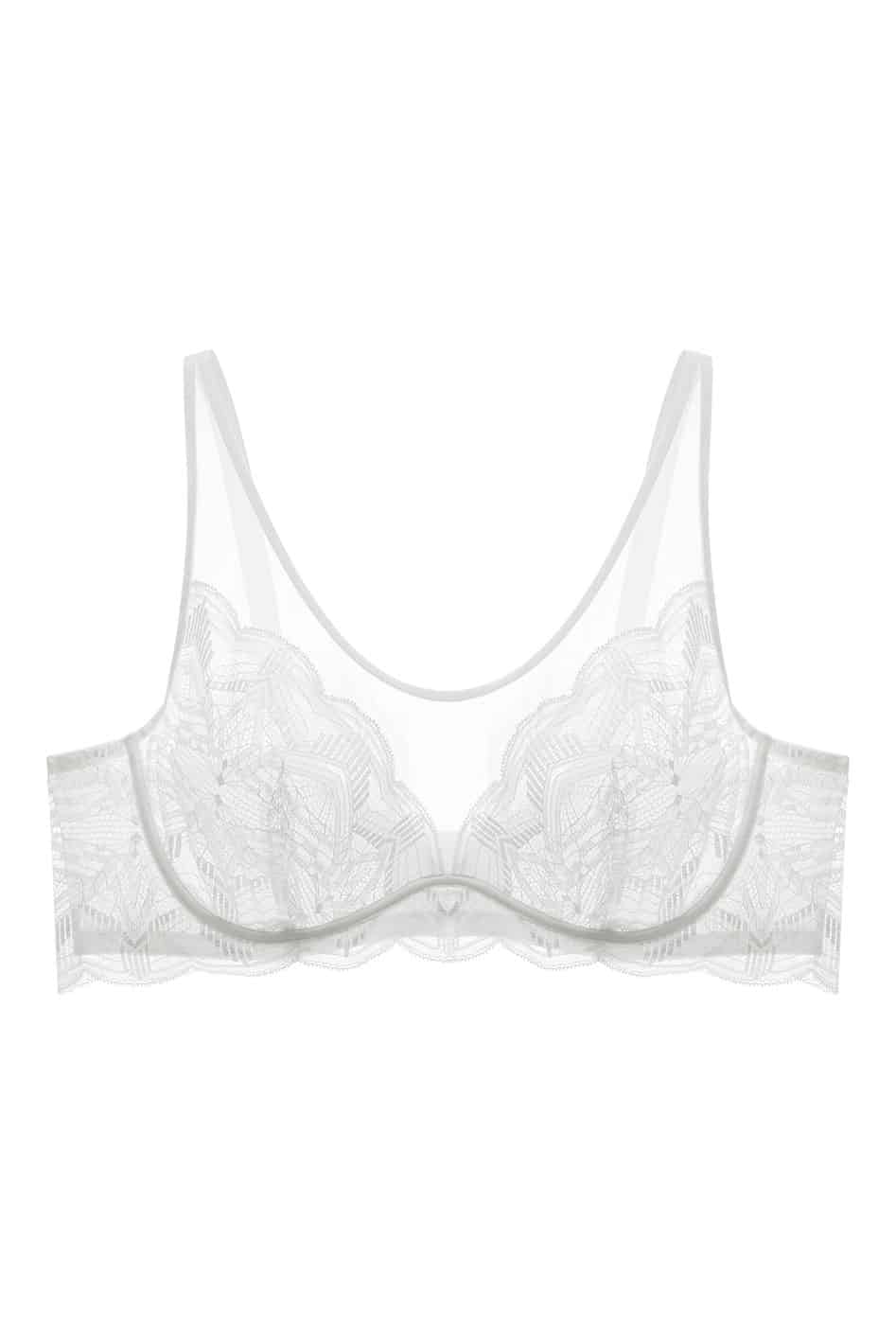 Cleo FlexWire Sheer Coverage Bra, C-DD Cup - Understance